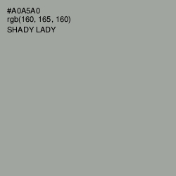 #A0A5A0 - Shady Lady Color Image
